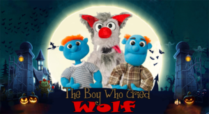 Halloweeny Boy Who Cried Wolf Puppets
